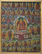 Tibetaans Thangka Bidkleed, Ophalen of Verzenden