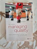 Managing Quality, Gelezen, Barrie g dale, Beta, HBO