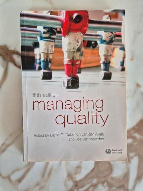 Managing Quality, Boeken, Studieboeken en Cursussen, Gelezen, HBO, Beta, Ophalen of Verzenden