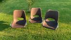 Retro stapelstoeltjes, Huis en Inrichting, Ophalen, Gebruikt, Retro vintage, Metaal