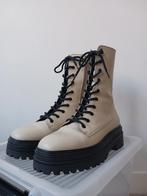 Sacha beige/off white laarzen boots - stoere look - nieuw, Beige, Lage of Enkellaarzen, Ophalen of Verzenden, Zo goed als nieuw