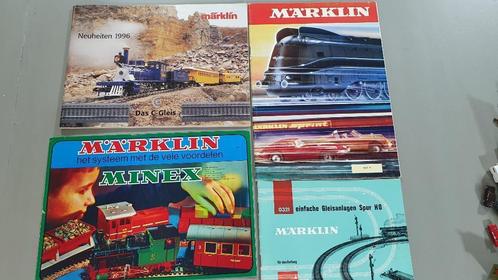 HO Diverse MÄRKLIN folders en baanplannen, Hobby en Vrije tijd, Modeltreinen | H0, Gebruikt, Boek, Tijdschrift of Catalogus, Wisselstroom
