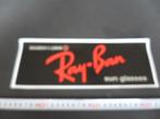 sticker RAY - BAN sun glasses Bausch & Lomb, Verzamelen, Ophalen, Zo goed als nieuw