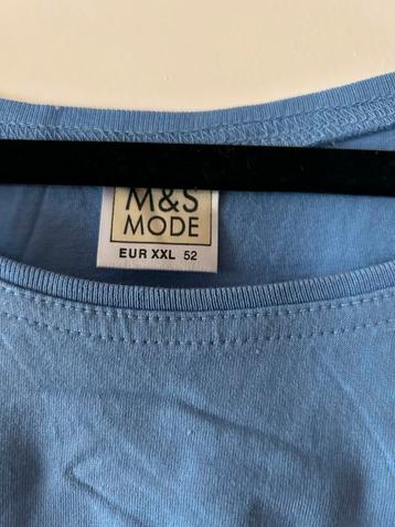 Blauwe Top M&S Mode XXL beschikbaar voor biedingen