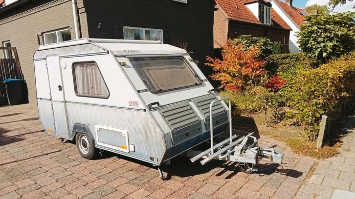 Kip Caravan - Compact en compleet!, Caravans en Kamperen, Caravans, Particulier, tot en met 2, 500 - 750 kg, Standaardzit, Kip