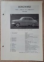 Technische handleiding Borgward Isabella en TS 1958-1960, Ophalen of Verzenden