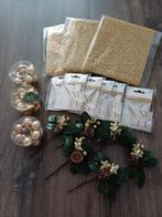 Kerstdecoraties goudkleur, Ophalen of Verzenden