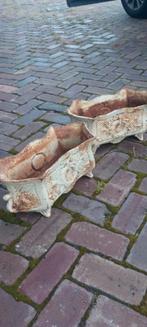 Gietijzeren jadinaire 2, Tuin en Terras, Ophalen, Minder dan 60 cm, Rond, Zo goed als nieuw