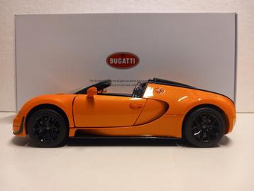 Bugatti Veyron GrandSport Vitesse oranje Rast metal 1:18 KRD beschikbaar voor biedingen