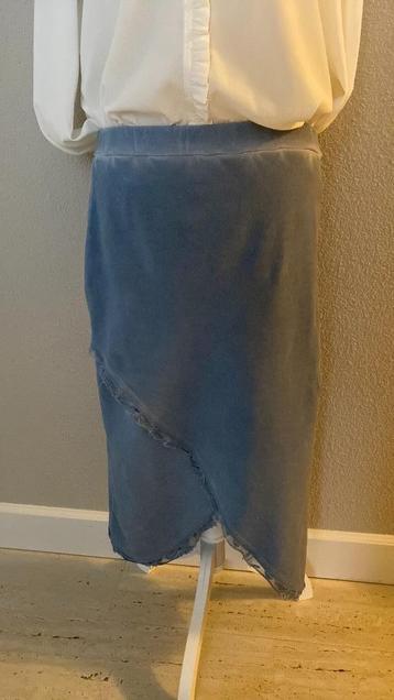 Rok tricot Overslagmodel Blauw Maat M Merk Transfer beschikbaar voor biedingen