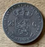 2,5 gulden 1859 Willem III, Postzegels en Munten, Munten | Nederland, Ophalen, Koning Willem III, Zilver, Losse munt