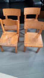 Vintage schoolstoeltjes, Ophalen, Gebruikt, Stoel(en)