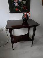 Brocante Sidetable, Ophalen, Gebruikt, 25 tot 50 cm, Rechthoekig