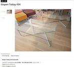 Salontafel Gispen Today 434 120*80cm Outlet, Ophalen, 100 tot 150 cm, 50 tot 100 cm, Glas