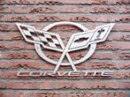 Corvette / Chevrolet / Chevy RVS logo, Nieuw, Reclamebord, Ophalen of Verzenden