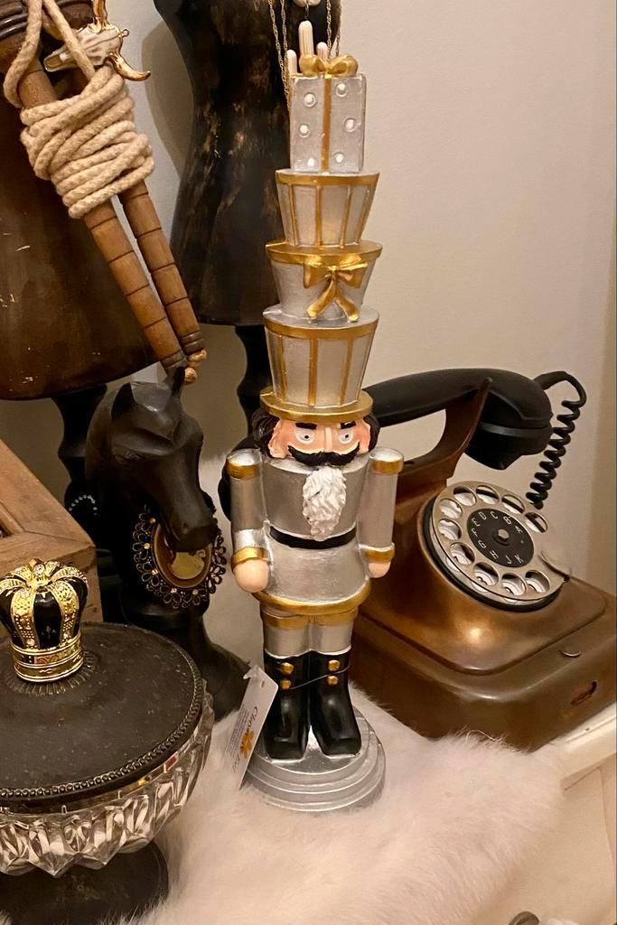 Clayre & Eef Notenkraker - 34 cm, Diversen, Kerst, Nieuw, Ophalen of Verzenden