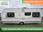 FENDT CARAVAN OPAL 515 SG,ENKELE BEDDEN,LEVEL SYSTEEM, AIRCO, Caravans en Kamperen, Rondzit, 7 tot 8 meter, Bedrijf, Hordeur