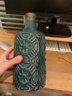 Blauwe vaas (decoratie), Huis en Inrichting, Woonaccessoires | Vazen, Blauw, Ophalen of Verzenden, Minder dan 50 cm, Glas