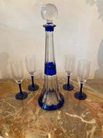 Boheems Cristal karaf met glazen, Ophalen