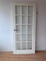 Opdekdeur, linksdraaiend, facet geslepen glas, Doe-het-zelf en Verbouw, Ophalen, Zo goed als nieuw, Binnendeur, 200 tot 215 cm