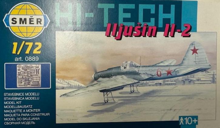 Coelianmodels, Smer 0889, Ilyushin IL-2 + P/E, 1/72, €12,99, Hobby en Vrije tijd, Modelbouw | Vliegtuigen en Helikopters, Nieuw