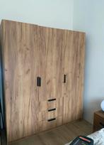 Naturel Eiken Kledingkast - Jysk Jenslev, Ophalen, 100 tot 150 cm, Eikenhout, Zo goed als nieuw