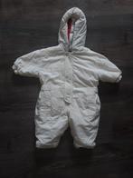 Skipak maat 74 sneeuwpak wit met rits - drukknopen winterpak, Kinderen en Baby's, Babykleding | Maat 74, Ophalen of Verzenden