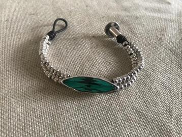 Zamak armband (119) groen beschikbaar voor biedingen