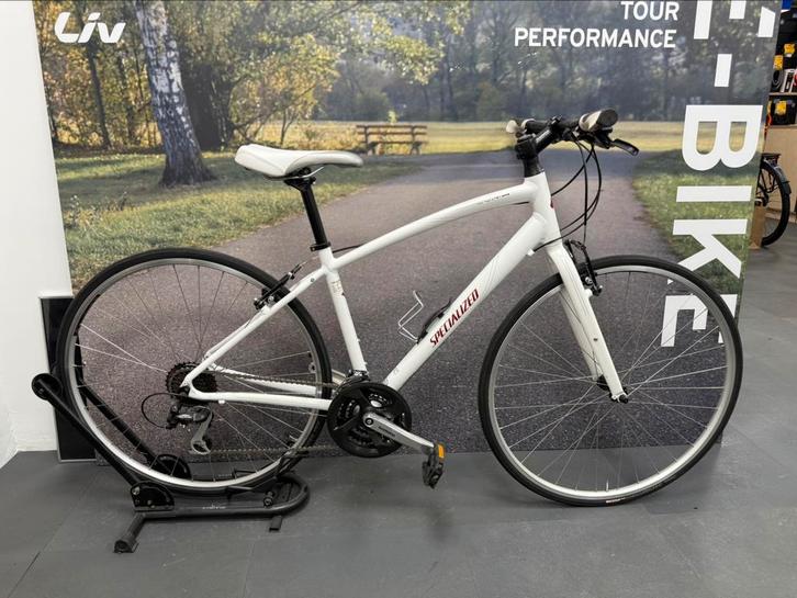 Specialized Vita wit 44cm fitnessbike, Fietsen en Brommers, Fietsen | Racefietsen, Zo goed als nieuw, Overige merken, Meer dan 20 versnellingen