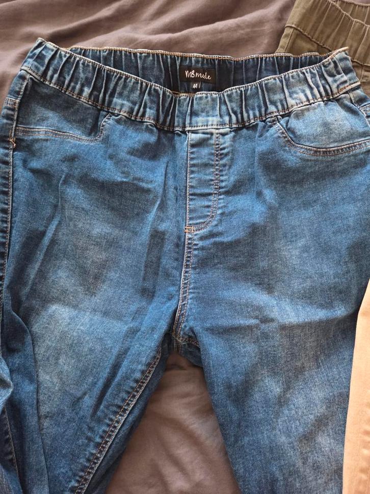 Nieuwe Treggings MS mode maat 44: Jeans, Legergroen, Beige, Kleding | Dames, Broeken en Pantalons, Nieuw, Maat 42/44 (L), Beige