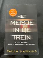 Paula Hawkins - Het meisje in de trein, Boeken, Paula Hawkins, Ophalen of Verzenden, Zo goed als nieuw, Nederland