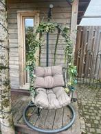 Tuin hangstoel met kussens, Ophalen, Gebruikt