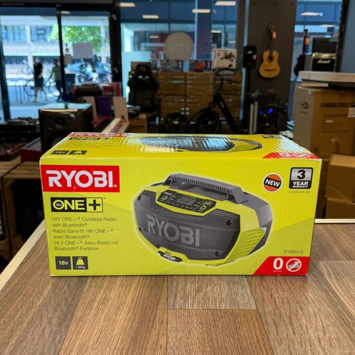 RYOBI R18RH-0 18V ONE+ accu-radio met Bluetooth | Nieuw in d, Doe-het-zelf en Verbouw, Gereedschap | Overige machines, Nieuw
