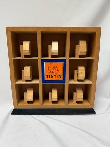 Originele Kuifje horloge display beschikbaar voor biedingen