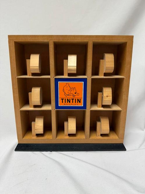 Originele Kuifje horloge display, Verzamelen, Stripfiguren, Zo goed als nieuw, Gebruiksvoorwerp, Kuifje, Ophalen of Verzenden