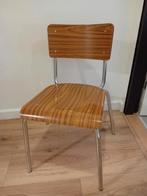 4x vintage stoelen samen 20 euro, Huis en Inrichting, Ophalen, Gebruikt, Bruin, Vintage