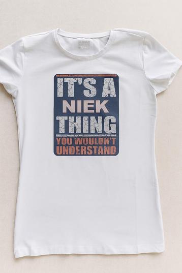 Gepersonaliseerd T-shirt met naam - voor jongens en meisjes beschikbaar voor biedingen