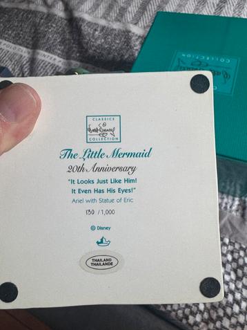 Ariel & Eric Beeldje - Kleine Zeemeermin 20 Jaar beschikbaar voor biedingen