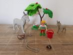 Playmobil 4187 meisje met ezel en veulen, Ophalen of Verzenden, Zo goed als nieuw