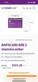 BAPSCAR CARE Siliconen pleisters, Eén persoon