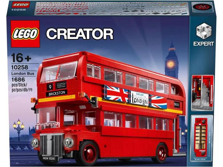 Lego Creator Expert 10258 - Londense Bus, Kinderen en Baby's, Speelgoed | Duplo en Lego, Zo goed als nieuw, Lego, Complete set