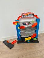 Hot Wheels City Stunt Garage - Speelset - 4+, Ophalen of Verzenden, Zo goed als nieuw, Handmatig, Hot Wheels