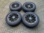 Velgenset BMW met winterbanden 205 / 55 / 16, Ophalen, Gebruikt, 16 inch, Banden en Velgen