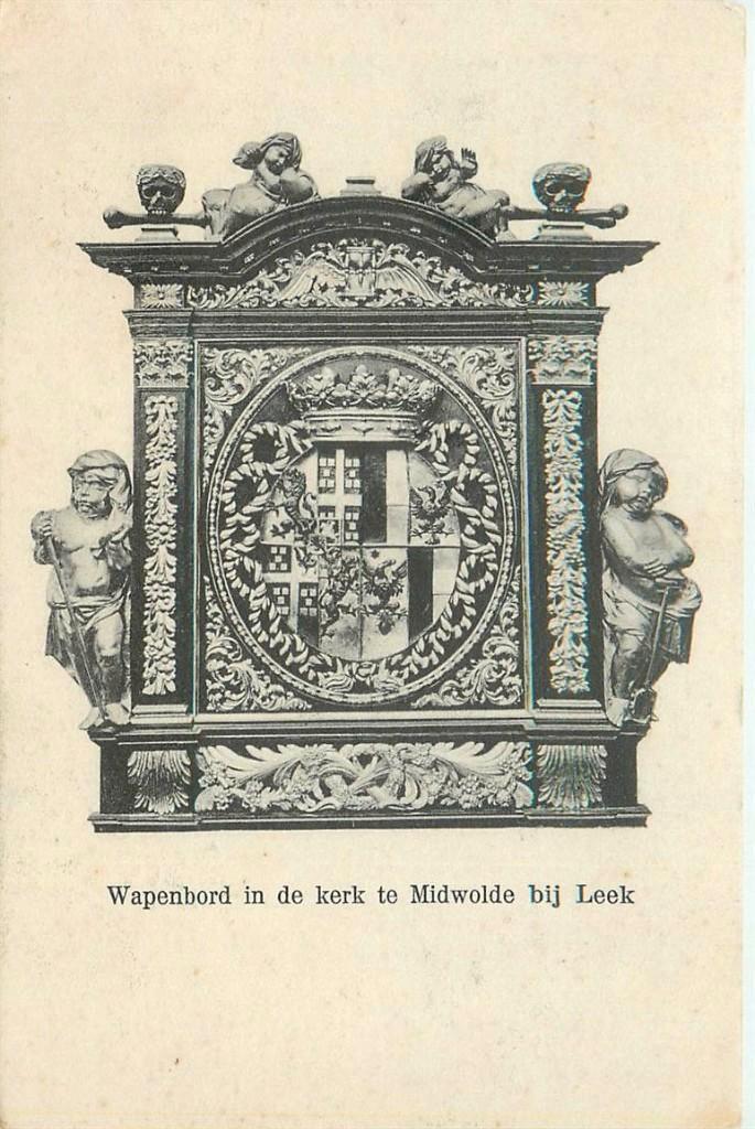 701104015 Midwolde Leek, Verzamelen, Ansichtkaarten | Nederland, Groningen, Voor 1920, Verzenden