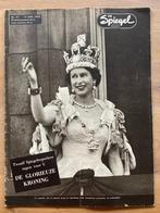 Tijdschrift De Spiegel 1953 -  Thema nr Kroning Elizabeth II, 1940 tot 1960, Ophalen of Verzenden, Tijdschrift, Buitenland