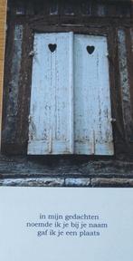 gedicht en foto van Saskia de Boer - in mijn gedachten, Verzenden, 1980 tot heden, Ongelopen, Overige thema's