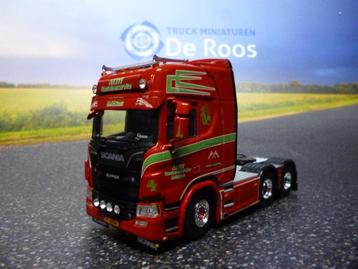 WSI Scania R Highline Aktiv containerservice beschikbaar voor biedingen