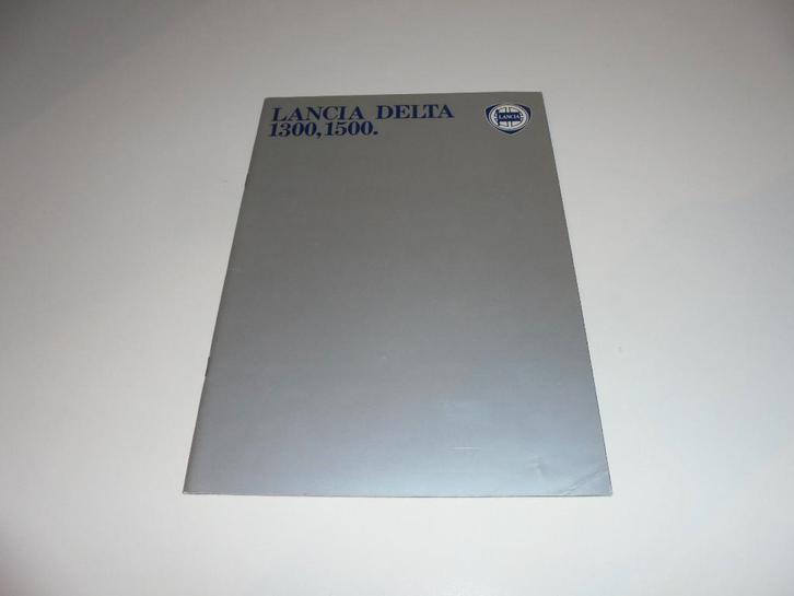 brochure Lancia Delta 1300/1500, Boeken, Auto's | Folders en Tijdschriften, Zo goed als nieuw, Overige merken, Ophalen of Verzenden