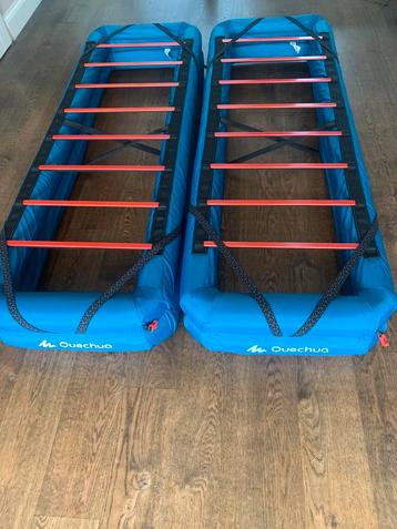 2x Quechua Camp Bed Air 70 beschikbaar voor biedingen