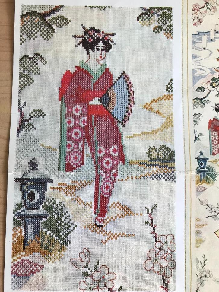 Kruissteekborduurpatronen, Hobby en Vrije tijd, Knutselen, Gebruikt, Gereedschap of Toebehoren, Ophalen of Verzenden